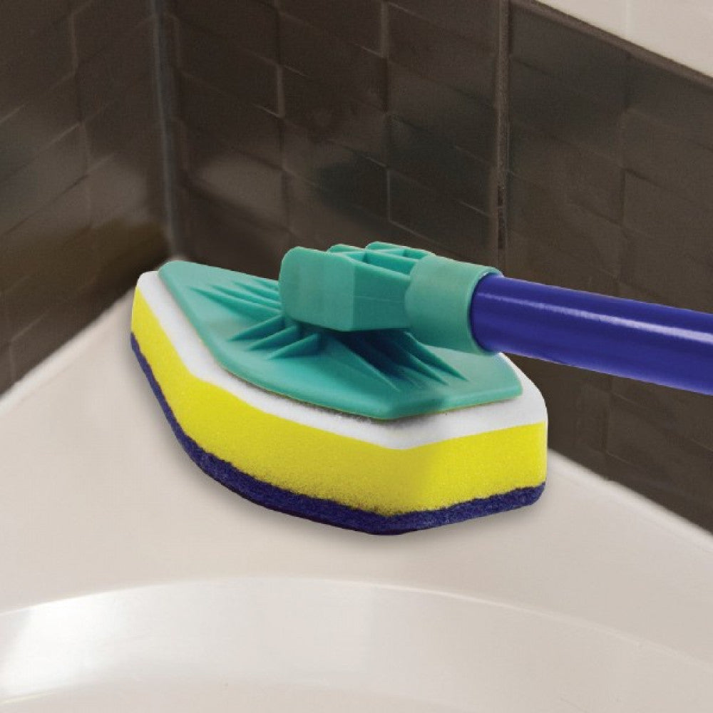 Perie cu maner telescopic, 3 accesorii, Clean Reach