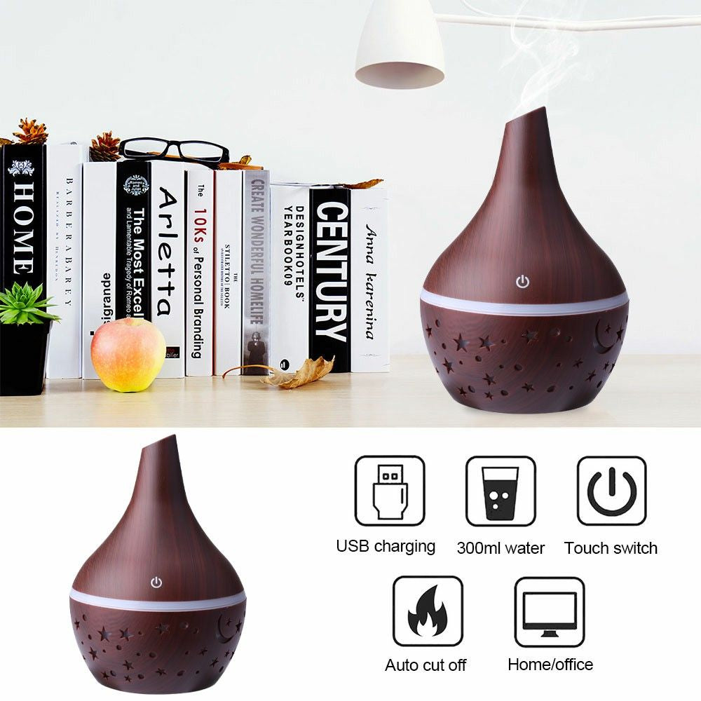 Difuzor de aromaterapie, vaporizator cu ultrasunete