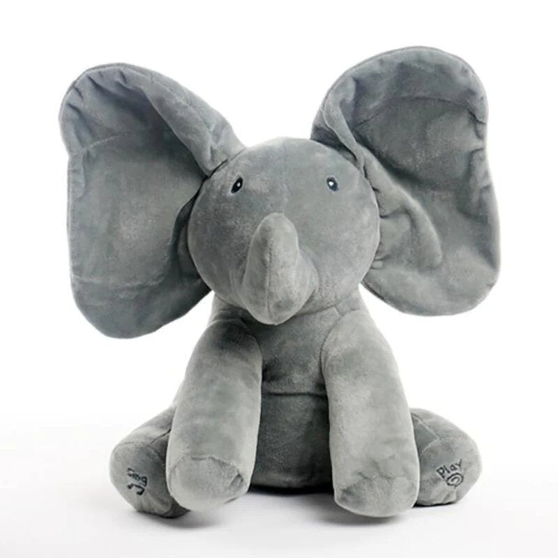 Elefant interactiv din plus, 30 cm