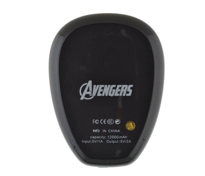 Baterie externa Avengers, 12000 mAh, 1 x USB