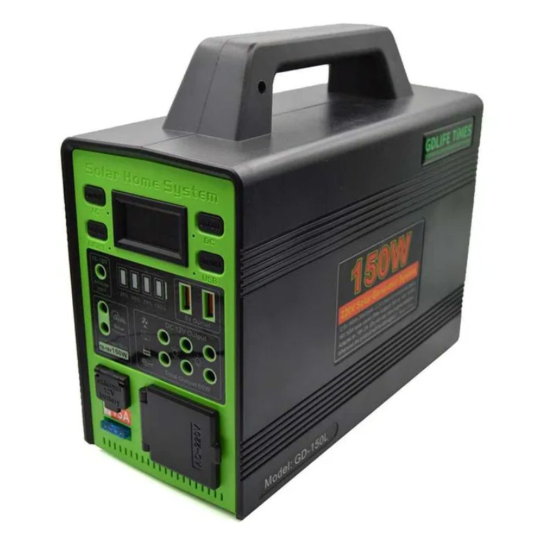 Sistem KIT iluminare LED cu panou solar 4 becuri