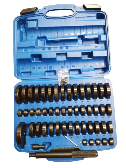 Trusa adaptoare presa bucse bucsi si rulmenti 52 piese 18-74 mm