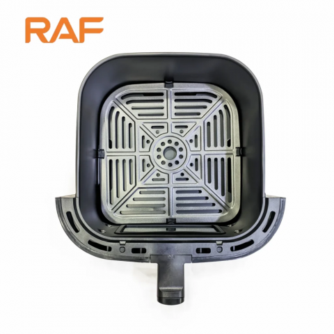 Friteuză electrică și mașină de prăjit cu aer 6,8 litri RAF-5329 – coace, găti, prăjește, crocant, reîncălzi, deshidratează și grătar – 1600w + CADOU CARTE DE RETETE