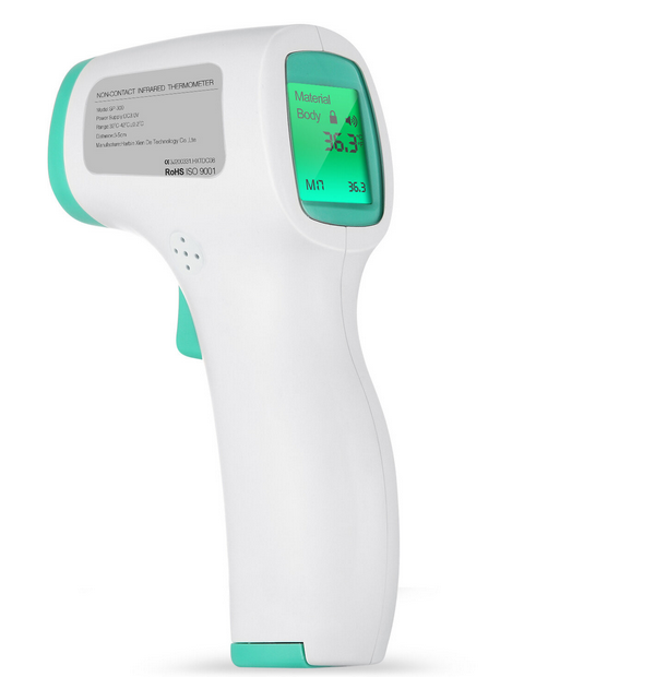 Pachet promotional Termometrul digital non-contact + Pulsoximetrul digital cu display + Sterilizator UVC 2 in 1, pentru telefon si obiecte mici , functie de incarcare USB