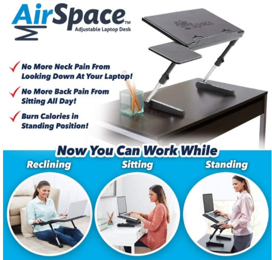Birou portabil pentru laptop Air Space