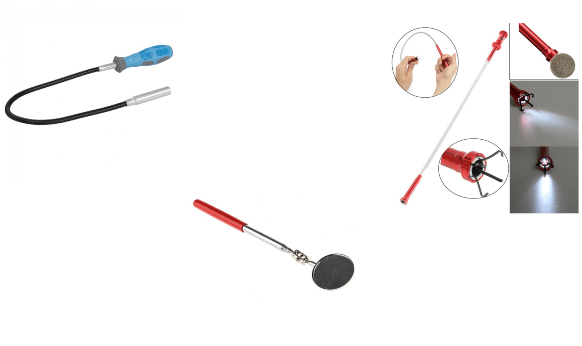 Pachet Promotional !! Recuperatoare magnetic/gheara + Oglinda telescopica pentru inspectie