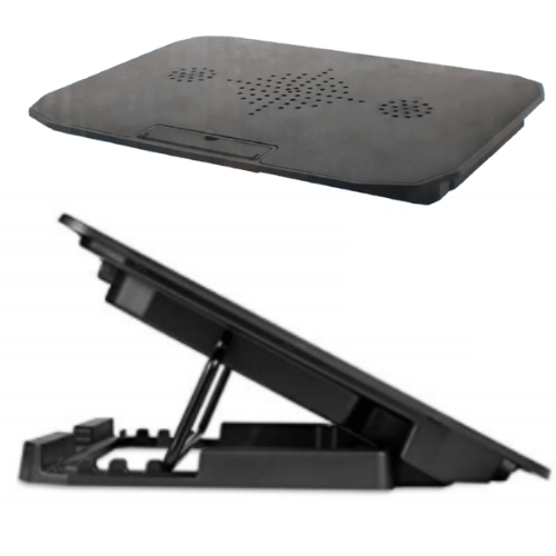 Suport pentru laptop cu răcire cu ventilator multifuncțional reglabil