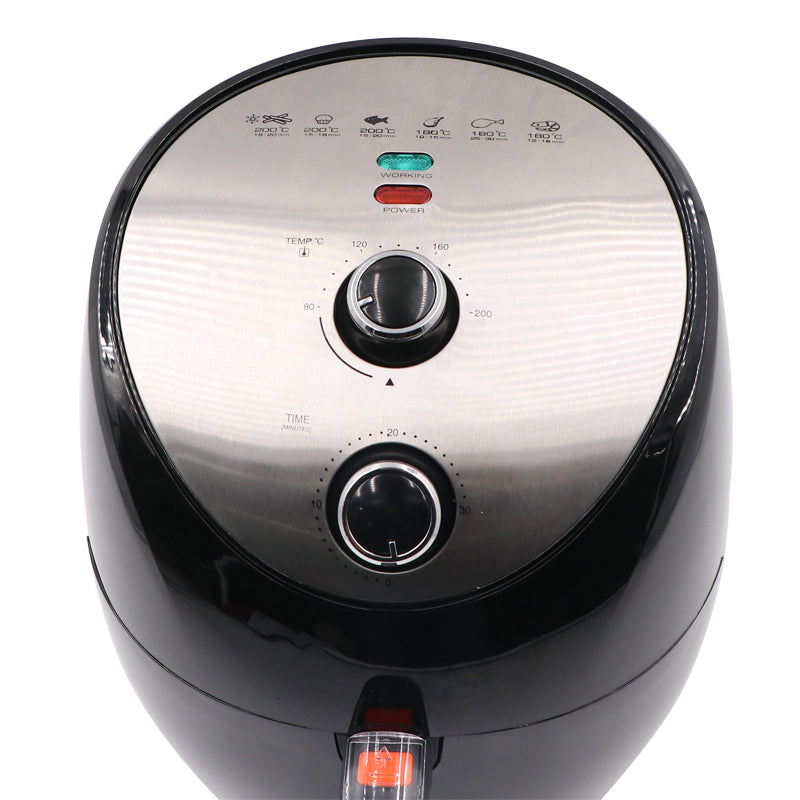 Friteuza cu aer cald, digitala, 1500w, 4.8 litri
