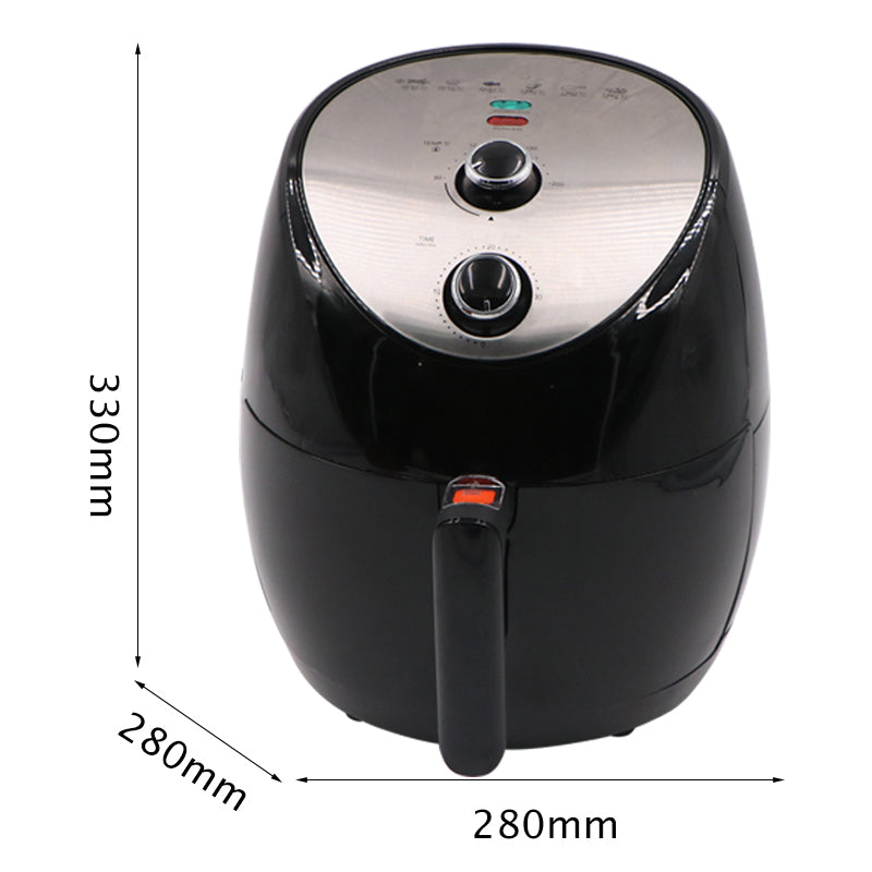 Friteuza cu aer cald, digitala, 1500w, 4.8 litri