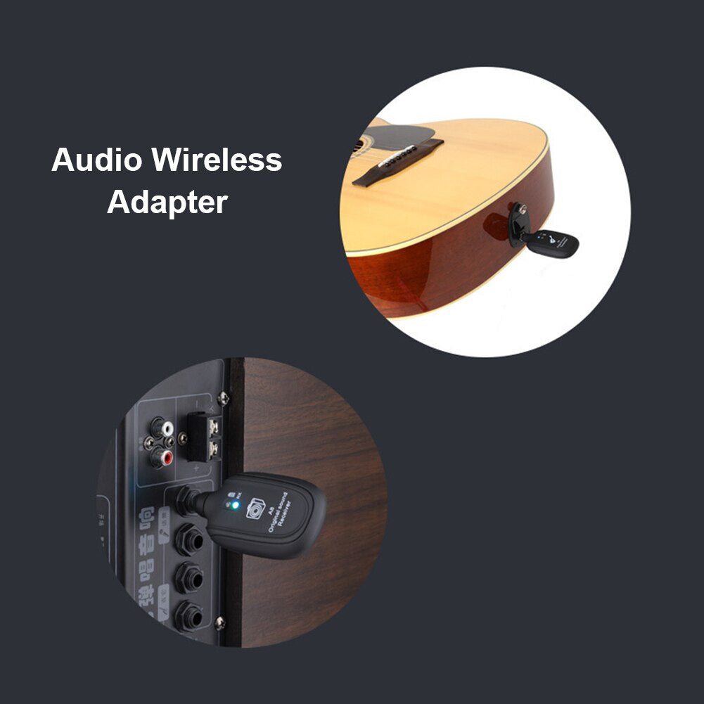 Set transmițător și receptor fără fir pentru instrumente muzicale