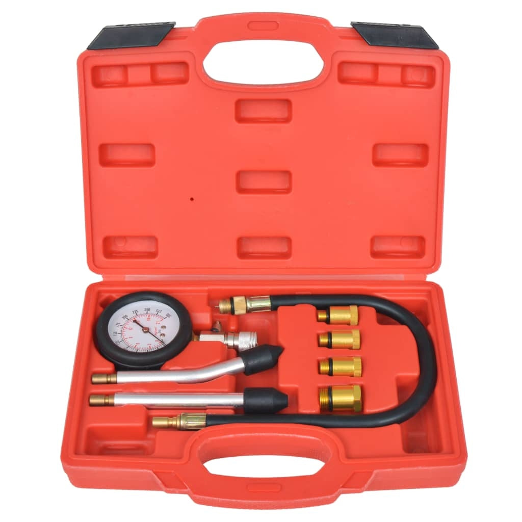 Set tester compresie pentru motor pe benzină, 8 piese