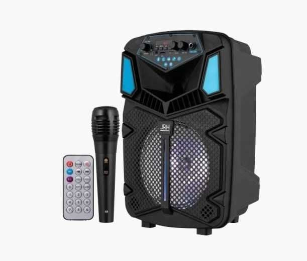 Boxa Activa, Portabila, Karaoke, Radio FM, Mp3, Aux, Microfon Inclus