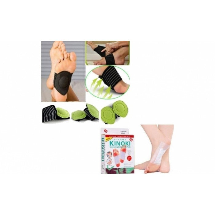 Branturi Strutz - pentru picioare obosite + 10 Kinoki, plasturi de detoxifiere