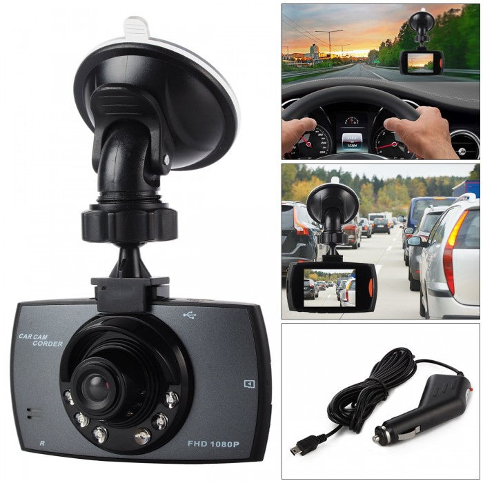 Camera auto Blackbox Full HD 1080P , DVR LCD, Night Vision G-Sensor STOC LIMITAT