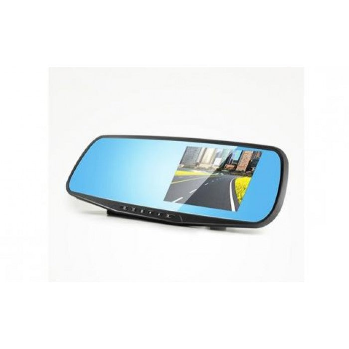 Camera auto video, cu monitor tip oglinda retrovizoare, Full Hd 1080p