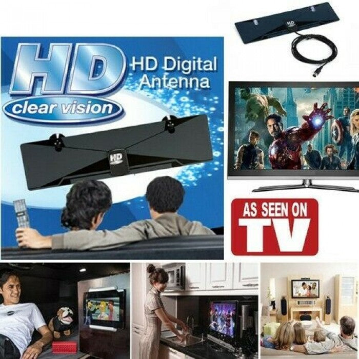 1+1 Gratis: Antena digitala HD-CD12, Interior, 1080p