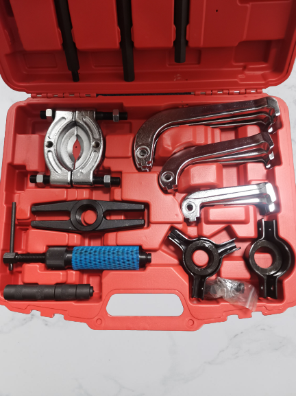 Set Presa rulmenti cu 2 flanse 75-105 mm hidraulic 10tone 2-3 brate
