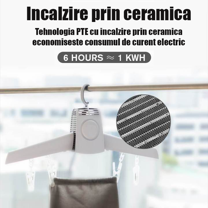 Umeras cu uscator electric si accesorii pentru incaltaminte