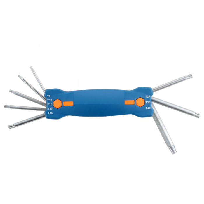 Set 8 chei torx, 9 - 40 mm