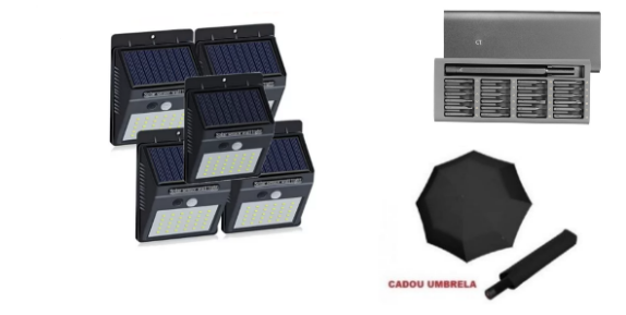 PROMOTIE IMBATABILA! SET 5 LAMPI SOLARE CU SENZOR DE MISCARE, 30 LED-URI + SET SURUBELNITA 24 IN 1 CALITATE GERMANA + CADOU UMBRELA, TOTUL LA DOAR 124.90 LEI!