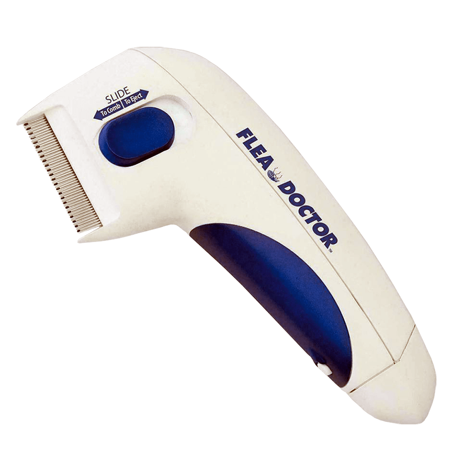 Pieptene electric impotriva puricilor Ultrasonic Flee Doctor