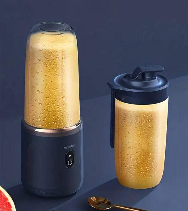 Mini Blender Portabil Juicer Cup, 6 Lame, 300 ml, Incarcare USB