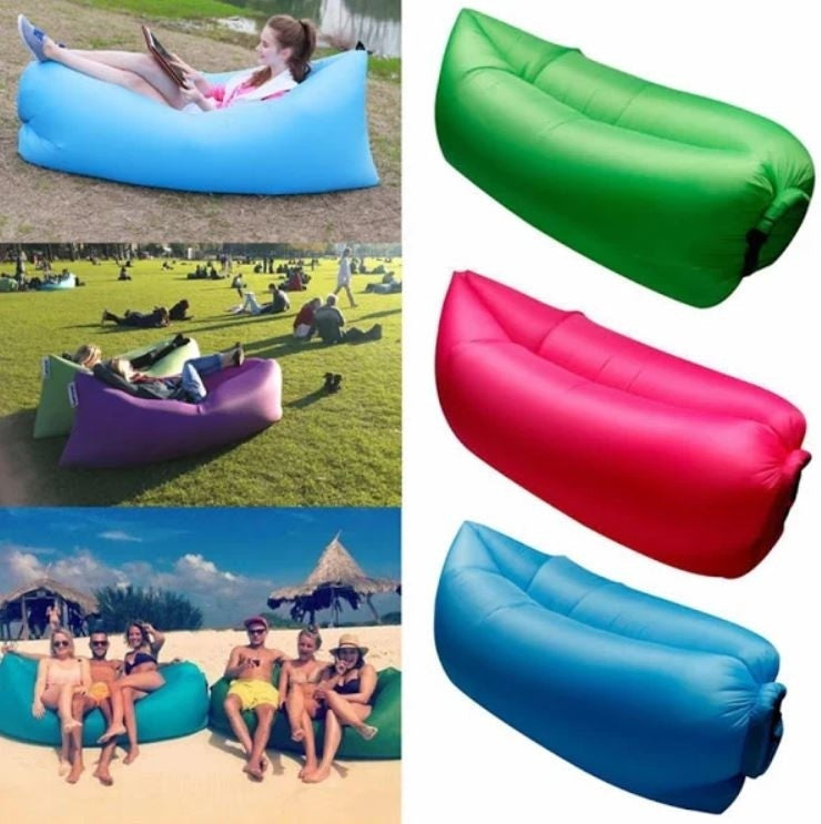 Saltea gonflabila tip sezlong Lazy Bag