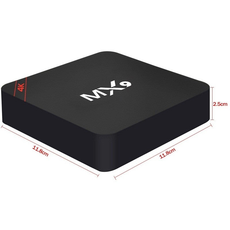 Smart TV Box Android Mini PC Ultra-HD 4K, telecomanda