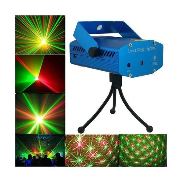 PROIECTOR LASER CU Jocuri de Lumini, Puncte / Figurine, Rosu si Verde