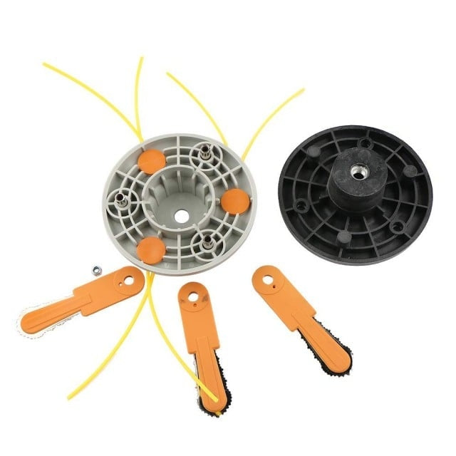 Cap tambur motocoasa cu fir si 6 cutite