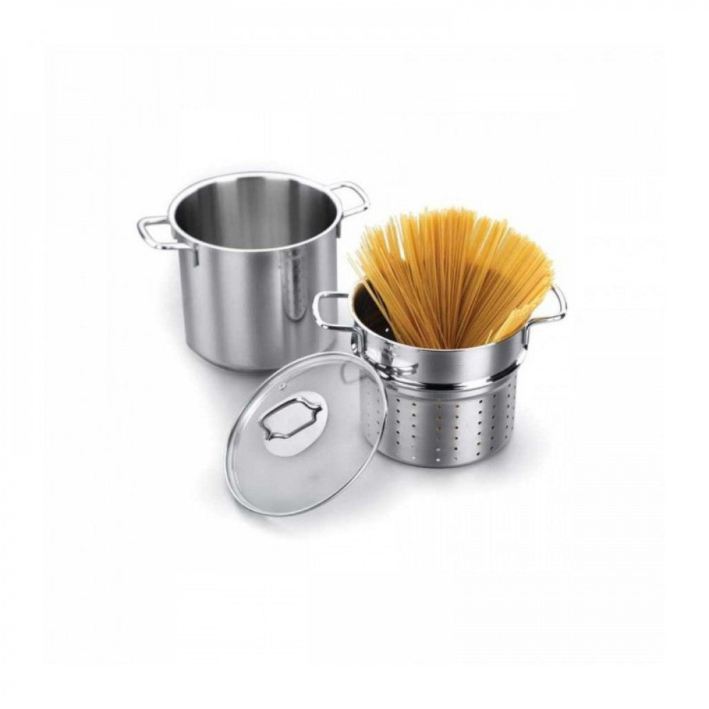 Oala inox 6 litri pentru spaghete si paste