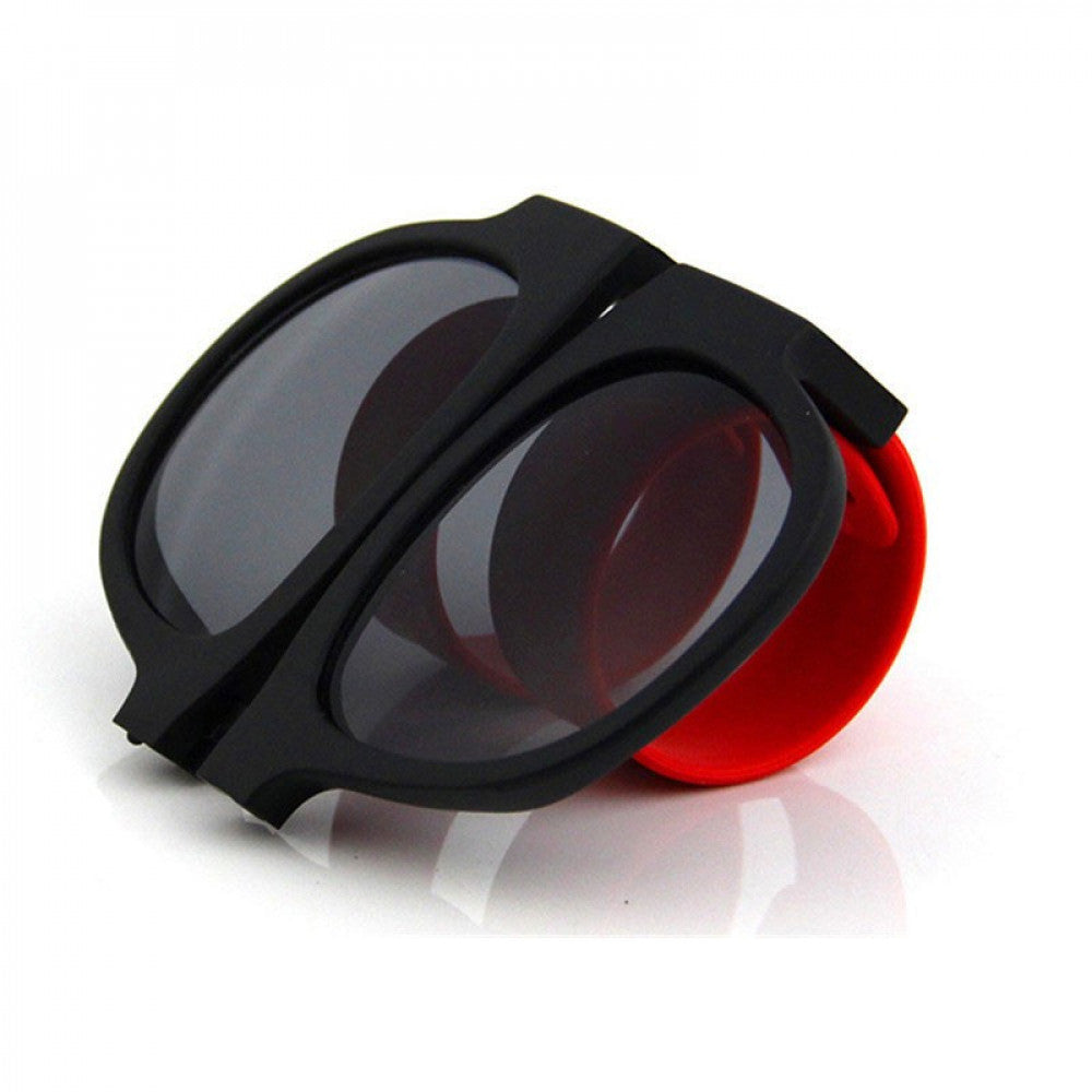 Ochelari de soare unisex, pliabili cu filtru solar, diverse culori