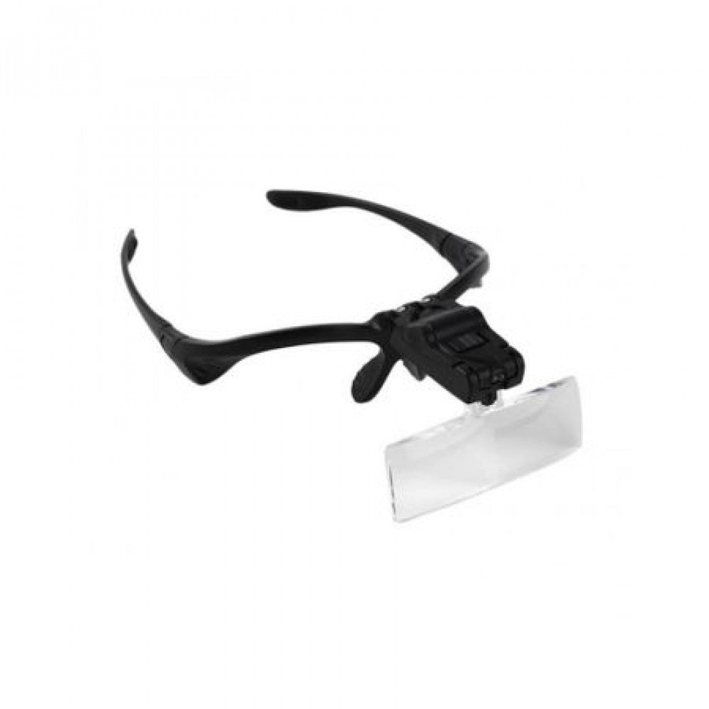 Ochelari cu magnificare, LED si 5 lentile diverse marimi