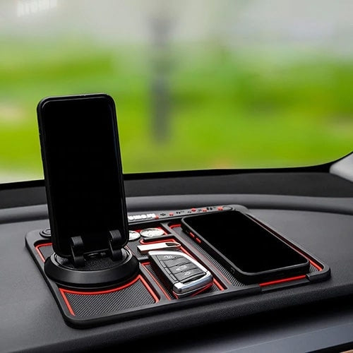 Suport pentru telefon sau accesorii, antiderapant pentru bordul masinii
