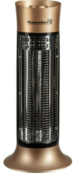 Radiator electric din fibra carbon Hausberg HB 8750, 900 W, 2 nivele de putere