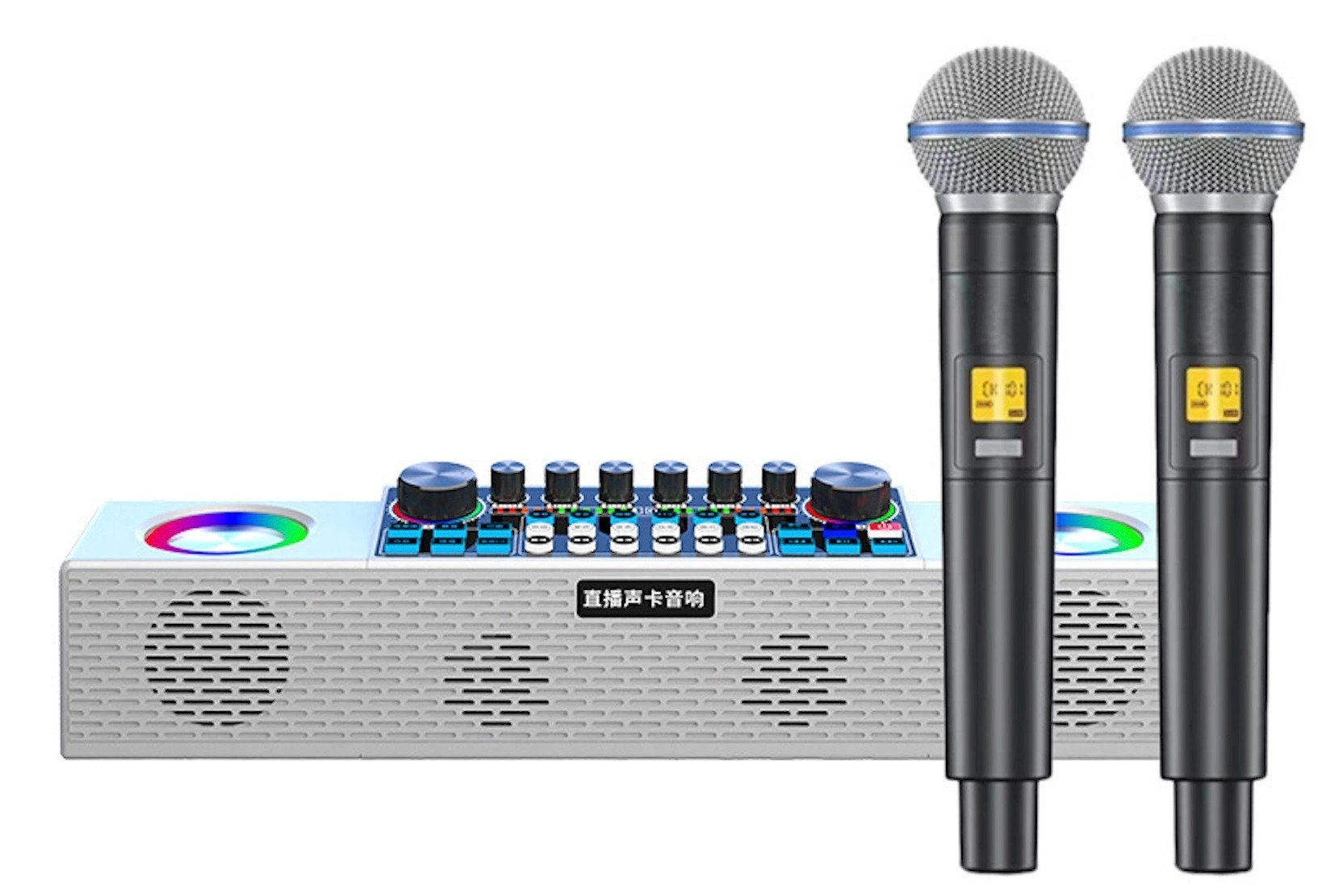Placa de sunet, mixer multifunctional, bluetooth, microfoane, boxa