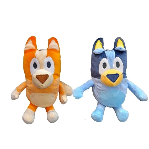 Set jucarii de plus cu Blue si Bingo, 2 figurine, 26 cm