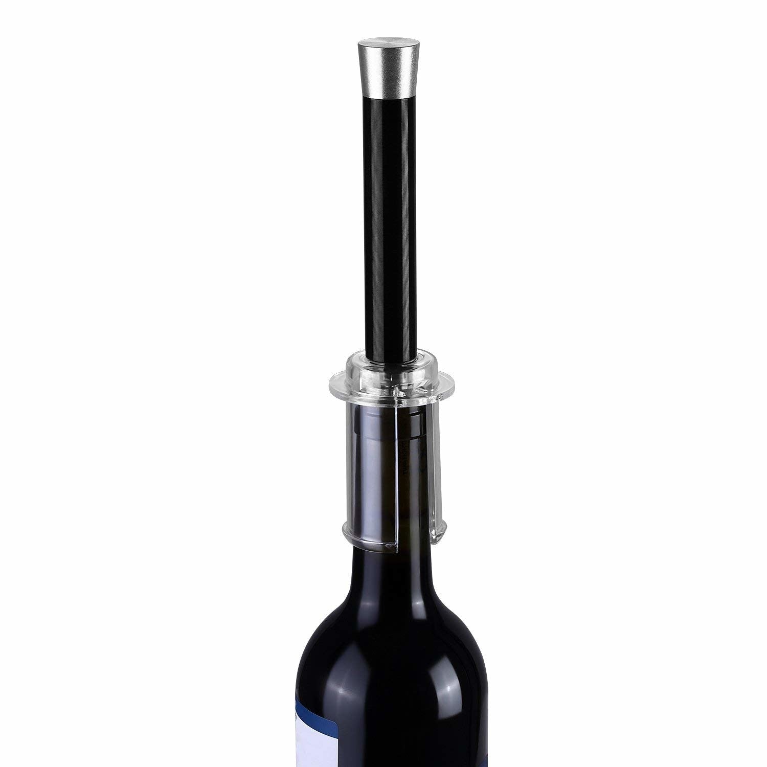Tirbuson vin cu pompa de aer, accesoriu taiat folie, aerator, dop pompa vid