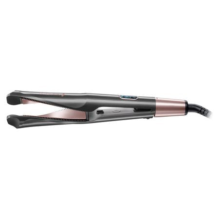Placa de indreptat si ondulat parul twisted cu invelis ceramic cu turmalina, 150-230ºC