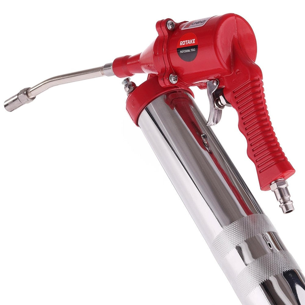 Pistol de gresare pentru cartuse pneumatice