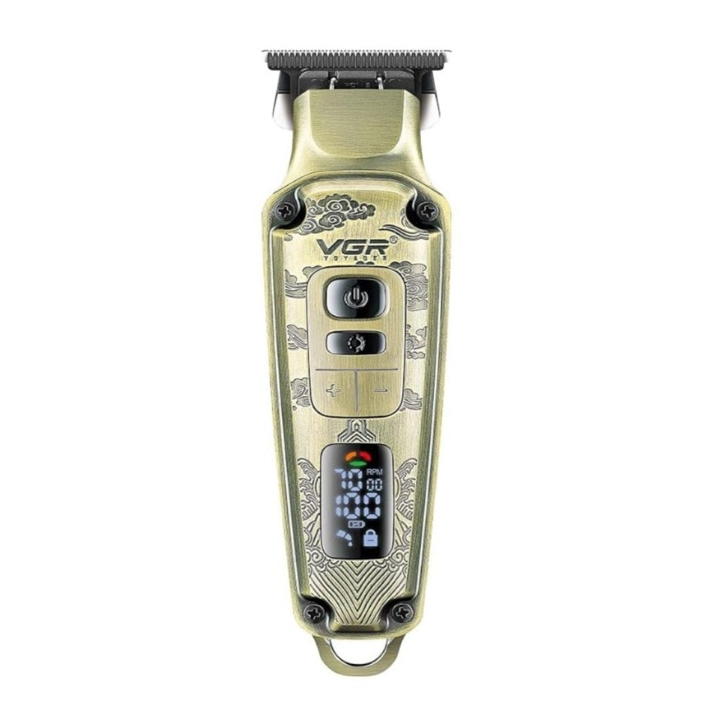 Trimmer VGR V901, USB, LED, acumulator, accesorii incluse
