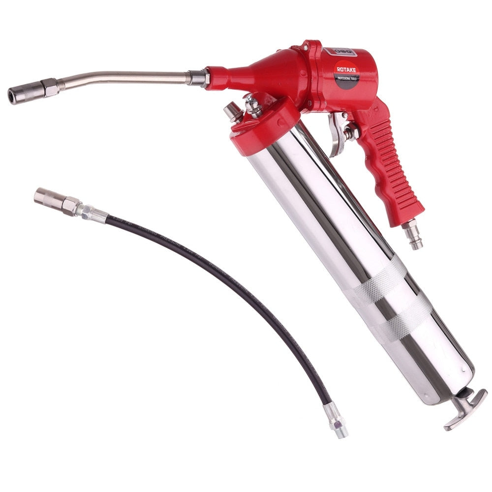 Pistol de gresare pentru cartuse pneumatice