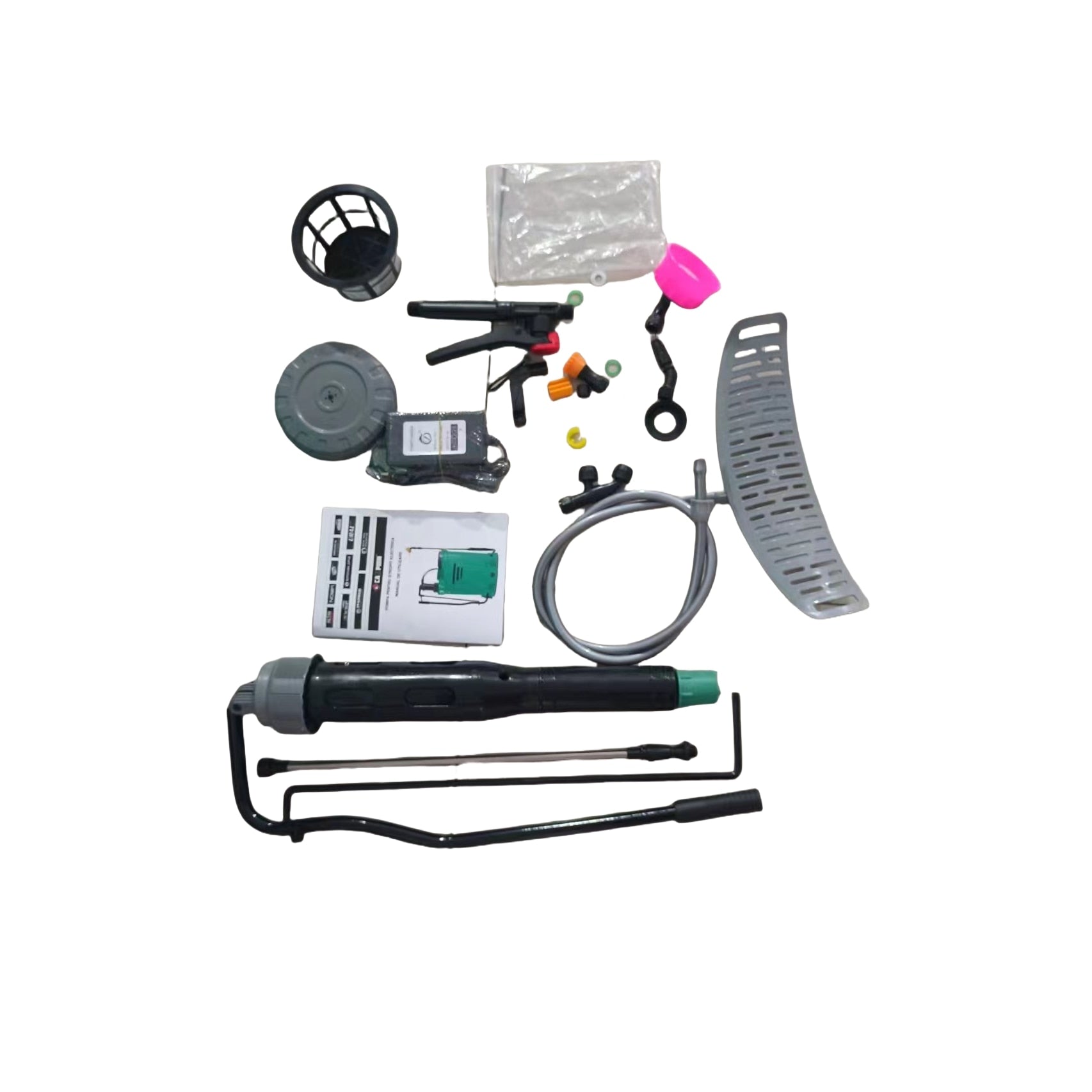 Pompa de stropit electrica CMP1670, 2 in 1, manuala si electrica, 16 L, acumulator, 6 BAR, regulator, accesorii incluse