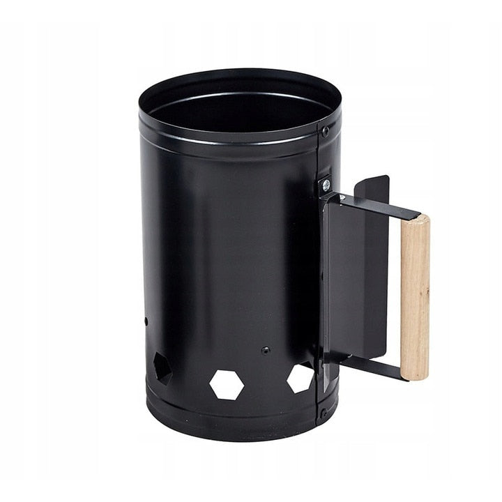 Aprinzator pentru carbuni gratar, grill sau brichete pentru semineu, din metal, 27,5 x 16,5cm