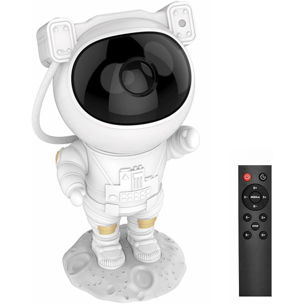 Lampa LED pentru copii cu proiector Galaxy Starry Sky, Model astronaut, Telecomanda