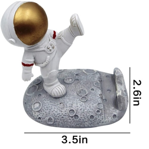 Suport creativ pentru telefon astronaut Spaceman