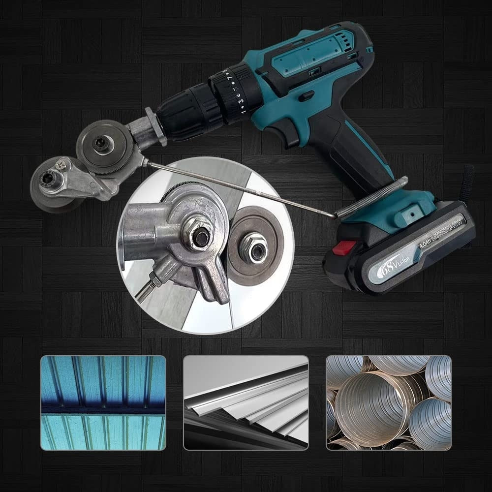 Adaptor pentru bormasina de taiat tabla si materiale fieroase