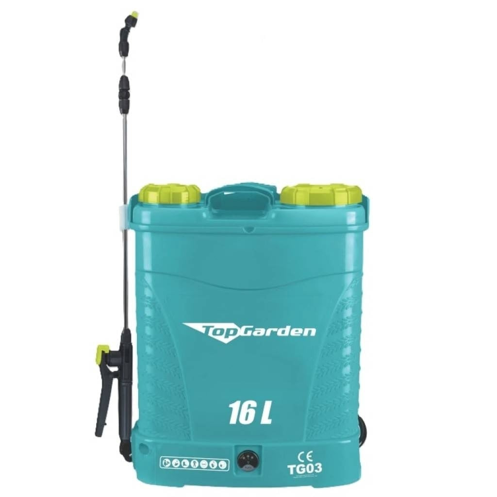 Vermorel cu acumulator Top Garden, 12V/8Ah 16L