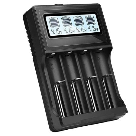 Incarcator universal de baterii, ecran LCD si protectii, iesire 3000mA, pana la 4.2V, capacitate de 4 baterii HD8992A