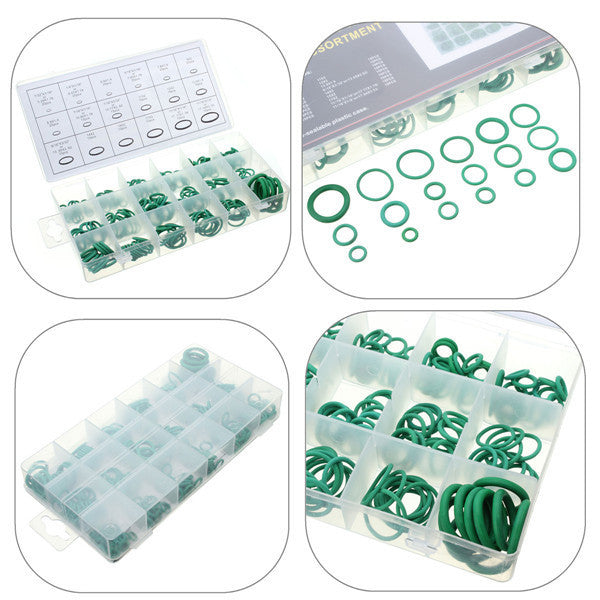 Pachet promotional Set garnituri frigotehnice O-ring pentru aer 279 piese + Set carlige lungi, 6 piese
